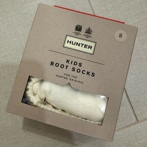 Hunter Kids Boot Socks - White